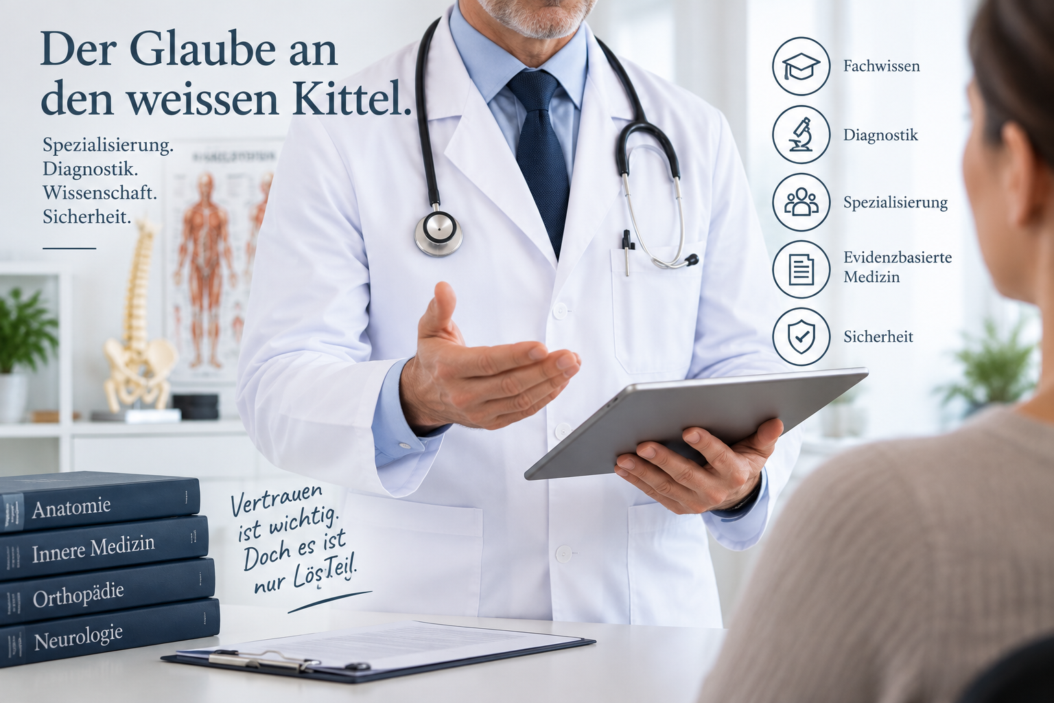 Der Glaube an den weissen Kittel