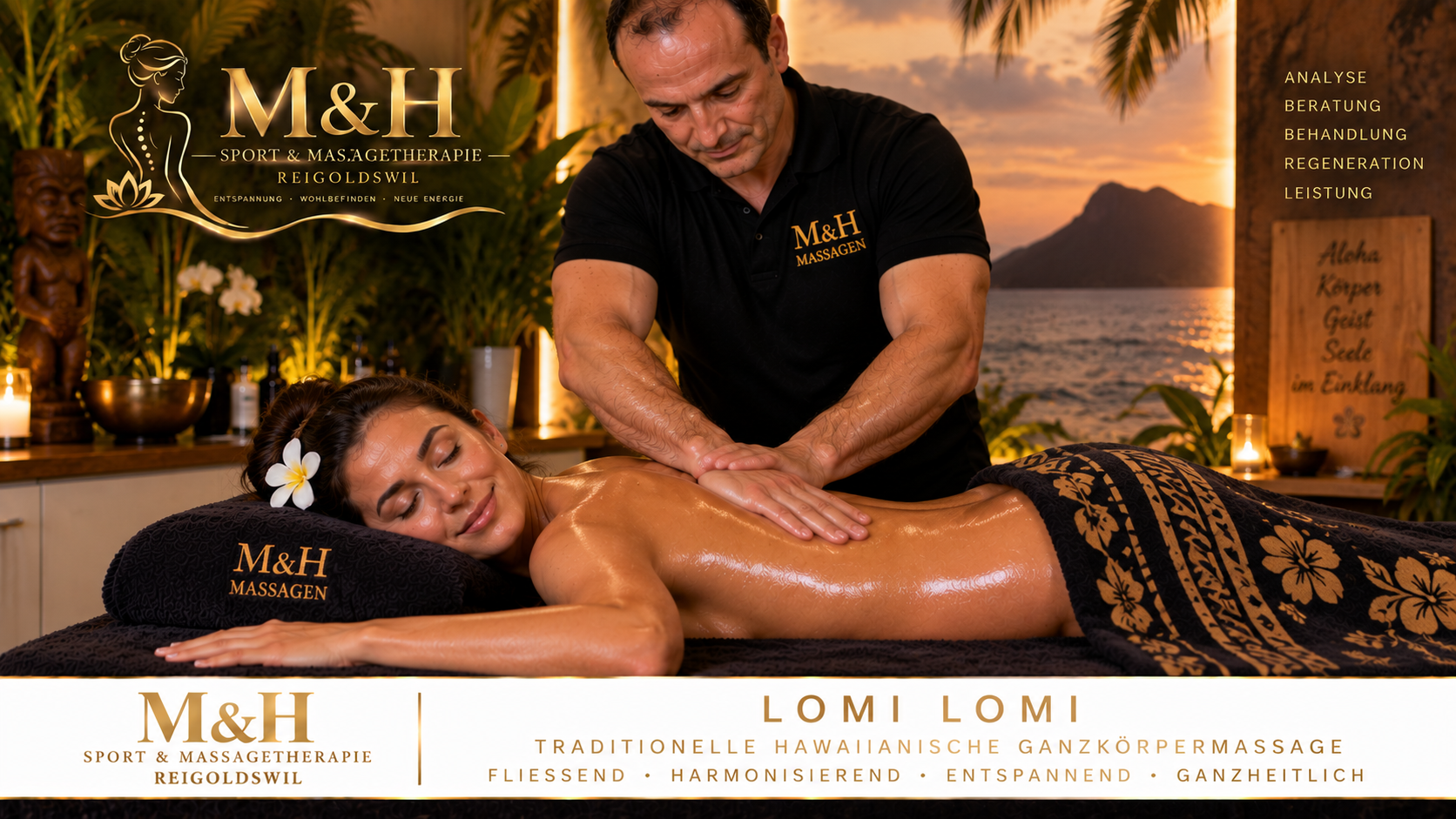 Lomi Lomi Ganzkörpermassage